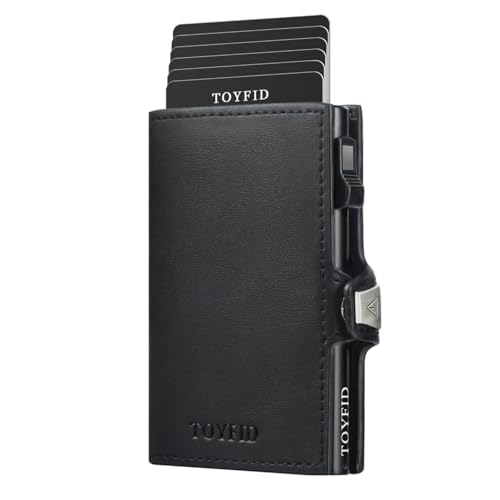 Wallet for Men,Slim Wallet for Men,Minimalist Wallets for Men,Pop Up Wallet,Credit Card Leather Minimalist Wallet,Minimalist Wallet for Business Men,Men's Wallets,RFID Blocking