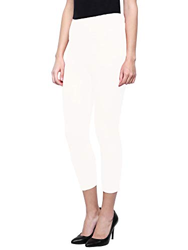 Image of Saundarya Calf Length Leggings for Women Sizes: Small Size (S /M) for 26-30 inches Waist, Regular Size (L /XL) for 30-36 inches Waist and Plus Size (2XL /3XL) for 36-40 inches Waist
