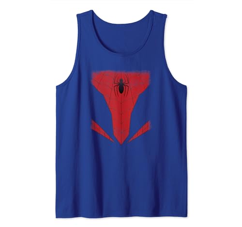 Spider-Man Classic Comic Costume haut sans manches au motif rétro Marvel