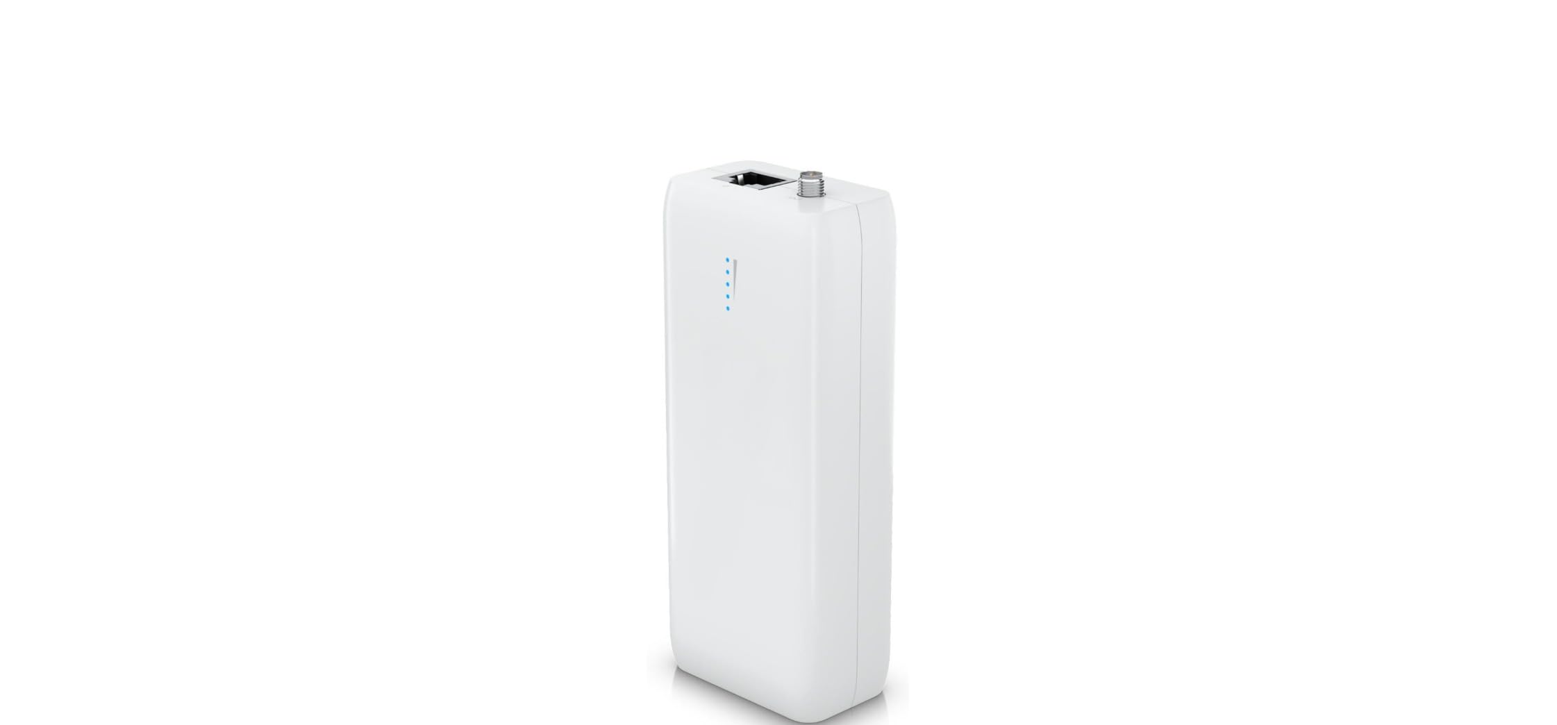 Bridge sans fil WiFi 5 à Ethernet Gigabit avec sortie PoE 15 W, blanc