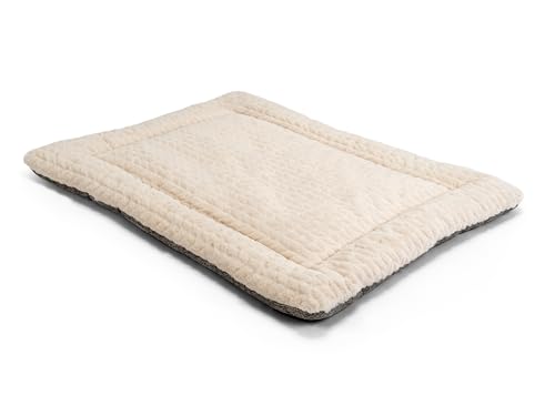 TrendPet Hundedecke Heaven gefütterte Liegedecke, Wendedecke für Hunde und Katzen, Beige