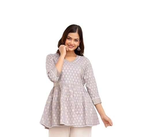 Image of DMP FASHION Woman's Classic Floral Printed Trendy Top