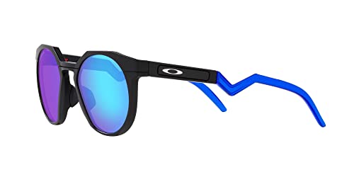 Image of Oakley Sunglasses for Men - OO9242 HSTN Low-Bridge, Round Sunglasses PRIZM Lenses