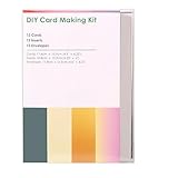 Insert Cards für Cricut Joy - 12 Pack DIY Karten Bastel set mit Karten, Einsätze, Umschläge - DIY Card Making Kit Kartenherstellung in Minutenschnelle, Verwendung mit Cricut Card Matte, Stil 4