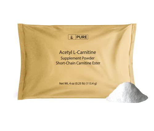 Pure Original Ingredients Acetyl L-Carnitine (4oz) ALCAR, Amino Acid Powder Supplement