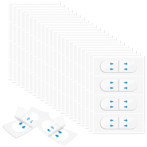 ZEPIQOR 120 Stück Face Tape Face Lifting Tape Facelifting Tape Facelift Band Face Tape Lifting Gesicht Geeignet zur Straffung der Haut im Gesicht am Hals und an Schlaffen Augen (Transparent)