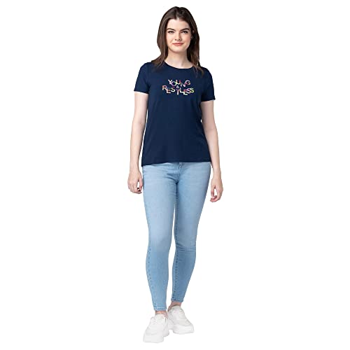 Image of Spykar Women's High Rise Cotton Super Skinny Ankle Length Jeans (Alexa)