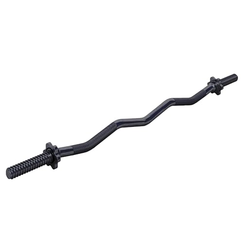 GORILLA SPORTS® SZ Curlstange - 30mm, 120cm Länge, mit 2X...