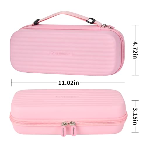 Image of Stethoscope Case Compatible with 3M Littmann Classic III /for MDF Instruments /for Paramed /for FriCARE Monitoring Stethoscope, Extra Room for Doctor & Nurse Accessories-Pink