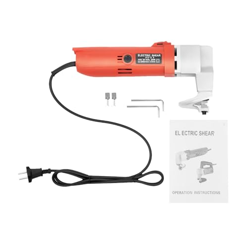 Elektrische Blechschere - 500W Nibbler Metallknabber Elektro Blechschneider für hozl Metall Blechnibbler 2000rpm 2.5mm für präzises Schneiden von Metall (220V)