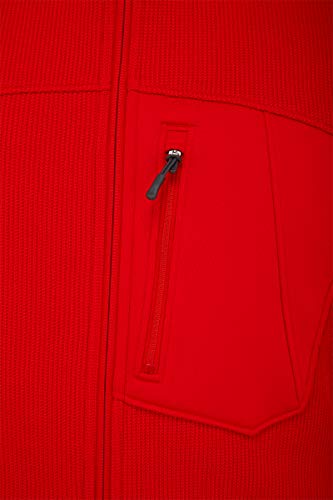 Image of Spyder Men's Bandit Hybrid Full Zip Mid Layer Jacket