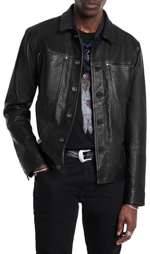 John Varvatos Men's Terrance Trucker Jacket - Main Image
