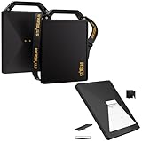 Starlink Mini Case, Protective Bcak Cover Liquid Silicone Sleeve, Protective Front Cover Case, Portable Protector with 7 1/4'-20 Nuts for DIYer-Friendly to Expand as Starlink Mini Mount