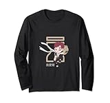 Naruto Classic Gaara with Kanji and Sand Village Symbol Long Sleeve T-Shirt