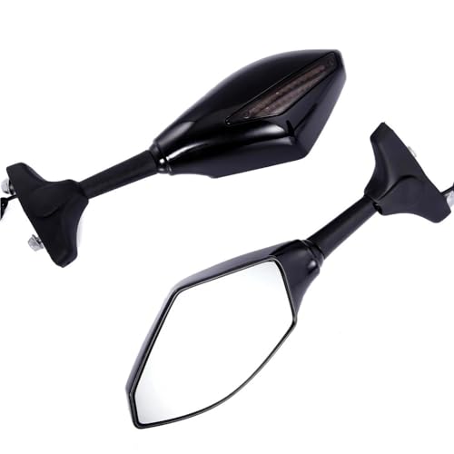 Espejos retrovisores para moto Triumph Daytona 675 con intermitentes integrados par 4