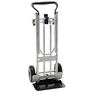 Cosco 3 in 1 Aluminium 992lb / 450kg Capacity Hand Truck with Flat-Free Wheels