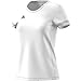 adidas T19 SS JSY W Camiseta de Manga Corta, Mujer, White, XL/L