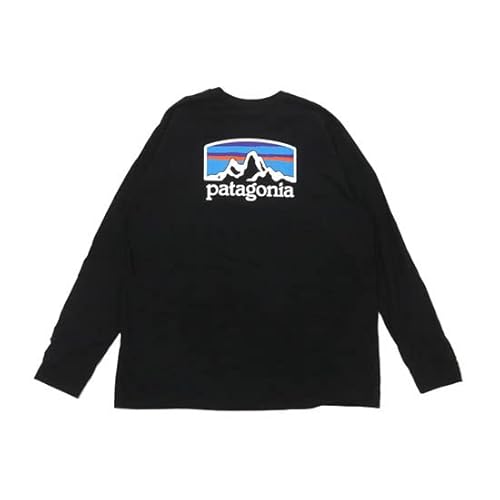 [p^SjA] M's L/S Fitz Roy Horizons Responsibili Tee TVc 38514 Black(BLK) [MTCY]