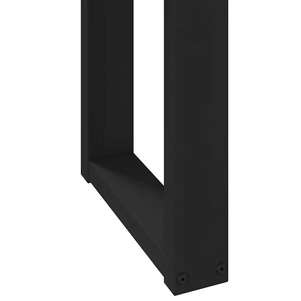 vidaXL Escritorio NOAIN Patas en U Madera Maciza Pino 120x50x75 cm, Escritorio de Escritura, Escritorio de Oficina, Escritorio de Trabajo