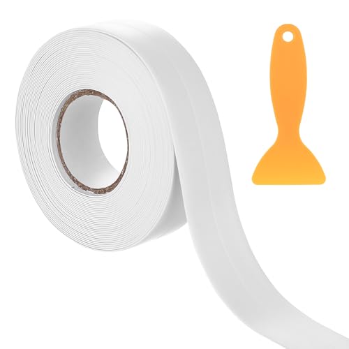 Zócalo flexible de PVC autoadhesivo blanco, 2 x 2 cm, x10 m Zocalos Autoadhesivos Pared, Tiras Adhesivas, Rodapies PVC, Rodapiés Autoadhesivos para baños y encimeras de cocina