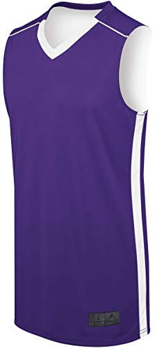 Augusta Sportswear Boys Competition Reversible Jersey S Purple/White