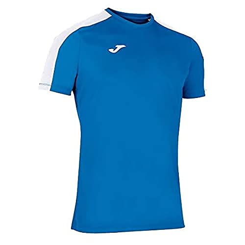 Joma Hombre Camiseta Juego Manga Corta, Royal Blanco, S
