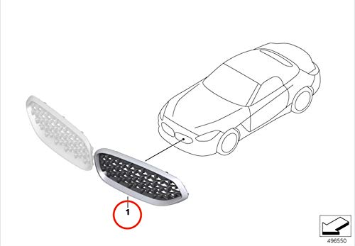 Amazon | BMW純正部品 G29 Z4 ブラック キドニー グリル