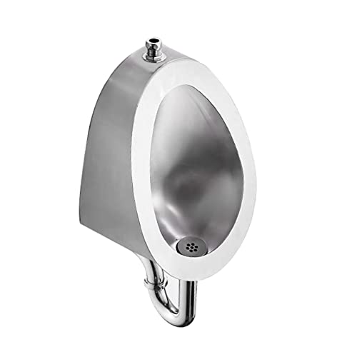 Bagni Moderni WC in Acciaio INOX 304 automático a inducción, WC público a pared, WC sin contacto con descarga miniatura 1