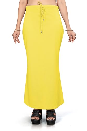 Image of Yashika Present Lycra Saree Shapewear Petticoat for Women||Straight Fit Petticoat Saree Silhouette Shape Wear Dress for Saree|| AZ-YS-OG-SHAPER-P