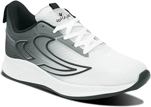 Image of HotStyle Smoke Grey Running Shoes for Men