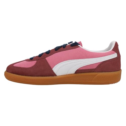 PUMA Womens Palermo Lace Up Sneakers Shoes Casual - Pink3