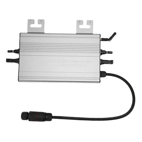 Inversor de conexión a red de 1250W impermeable en aluminio para energía doméstica