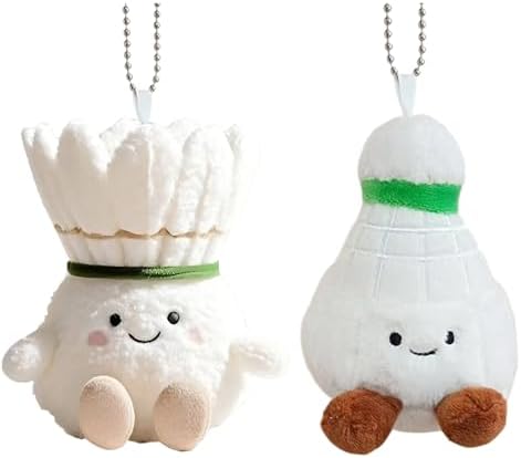 Pendentif Badminton Peluche – Poupée Douce Pour Sac à Dos Et Clés – 15 Cm – Polyester – Cadeau Sport
