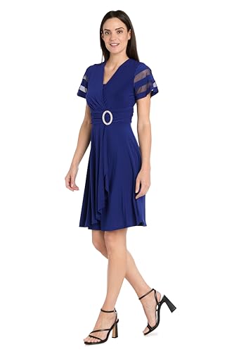 Image of R&M Richards Women's Allegra Cascade Dress