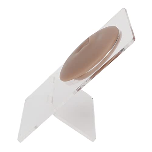 TIKATARER Piercing de Ombligo Falso, Piercing de Ombligo Falso, Modelo de Ombligo de Silicona, Kit de Perforación de Ombligo, Simulación 3D, Modelo de Ombligo para Exhibición de Joyería,