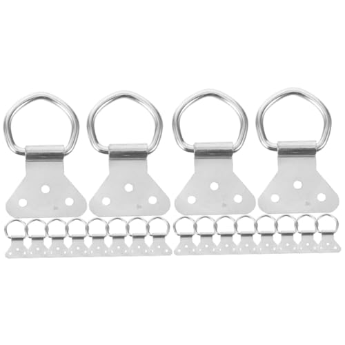 Image of Housoutil 20pcs d Picture Frame Hangers Sturdy Hooks for Hanging Artwork Compatible Various Hanging Systems Easy Installation for Gallery Walls and Home Decor