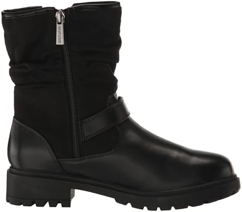 MUK LUKS Women's Scarlett Sabrina Fashion Boot, Black, 11 Wide | Image 5