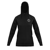 Scott Chaqueta con Capucha WS 20 Casual L/SL, Negro, S para Mujer