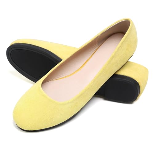 Image of SAILING LU Casual Shoes for Women Dressy Ballet Flats | Comfort Fit, Work Shoes,Casual for Women, Slip-Ons Loafers
