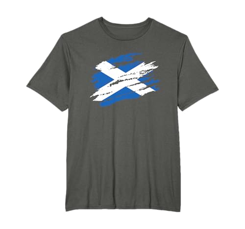 Scottish Flag Scotland Football Rugby Cricket T-Shirt