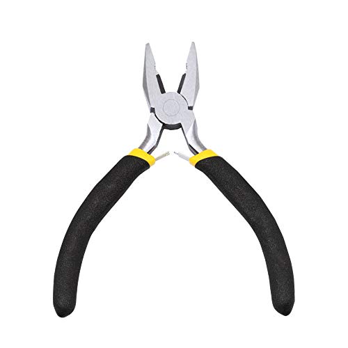 Image of Mini Linesman Pliers - 5 Inch Combination Pliers With Spring Loaded Wire Cutters - Electrical & Screw Removal Tool - Jewellery Making