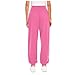 Womens Fashion Sweatpants Elastic High Waisted Jogger Active Pants Casual Solid Color Looose Breathable Sproting Pant Pink X-Large