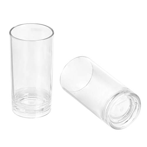 Amazon Basics Tritan Highball Glasses - 18-Ounce, Set Of 4 (Plastic Material) #TOP2