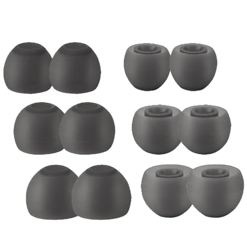 Chofit Tampões compatíveis com auriculares Sony WF-C510, almofadas de silicone macio de substituição para auriculares intraurais, almofadas para auriculares, 3 tamanhos, 6 pares