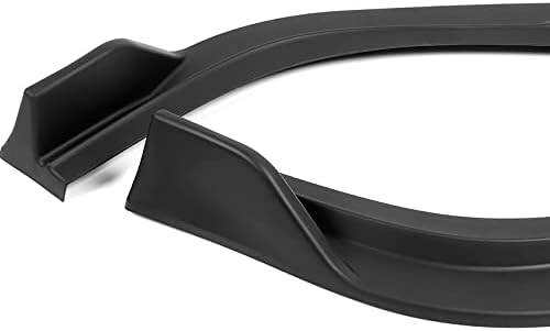 3PCS Front Bumper Lip Kit fit for compatible with 2019-2023 Lexus ES300H ES350, Sport-Style Splitter Trim Protection Spoiler, Air-Dam-Chin-Diffuser (Unpainted Matt Black)