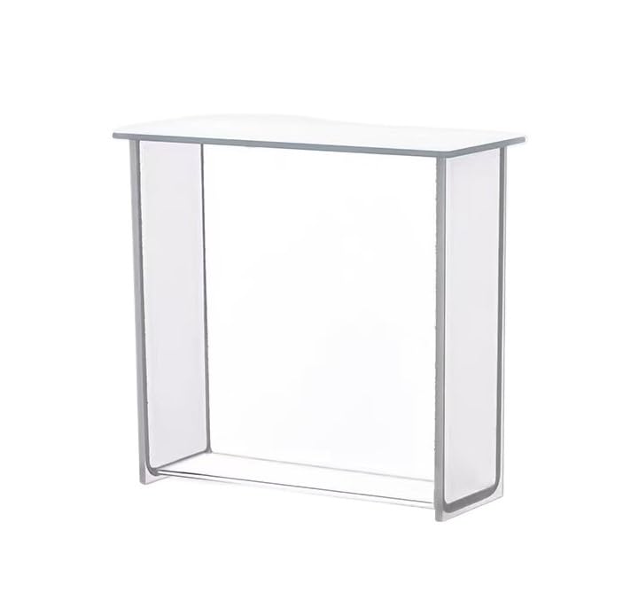 High Borosilicate Glass TLC Developing Tank - 200mm Square Staining Chamber for Laboratory Use