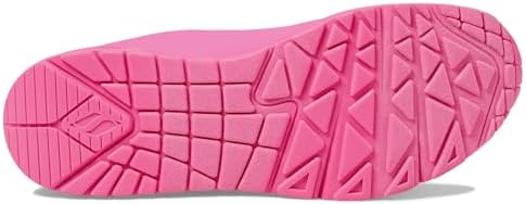 Skechers Women's Uno-Stand on Air Sneaker, HOT Pink, 10 | Image 2