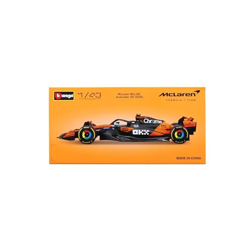Bburago MCL39 Oscar Piastri F1 1/43 Diecast 38248OP miniatura 7