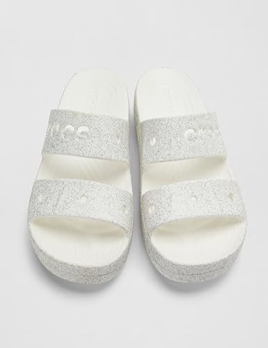 Image of Crocs Women Baya Sandal 208461-100 White W9