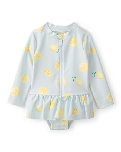 Carters Girl 1-Piece Rashguard Blue 6M